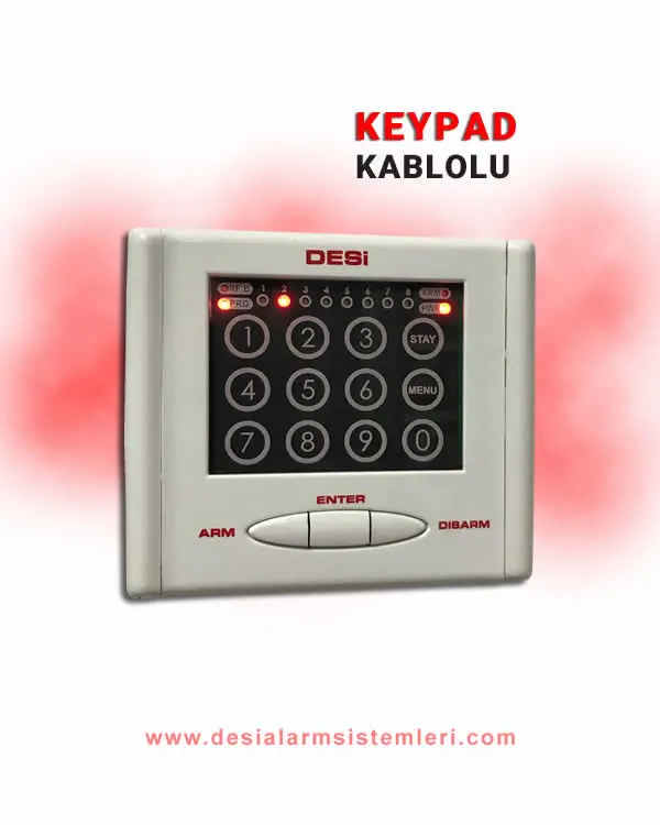 Desi Keypad Şifre Paneli Kablolu