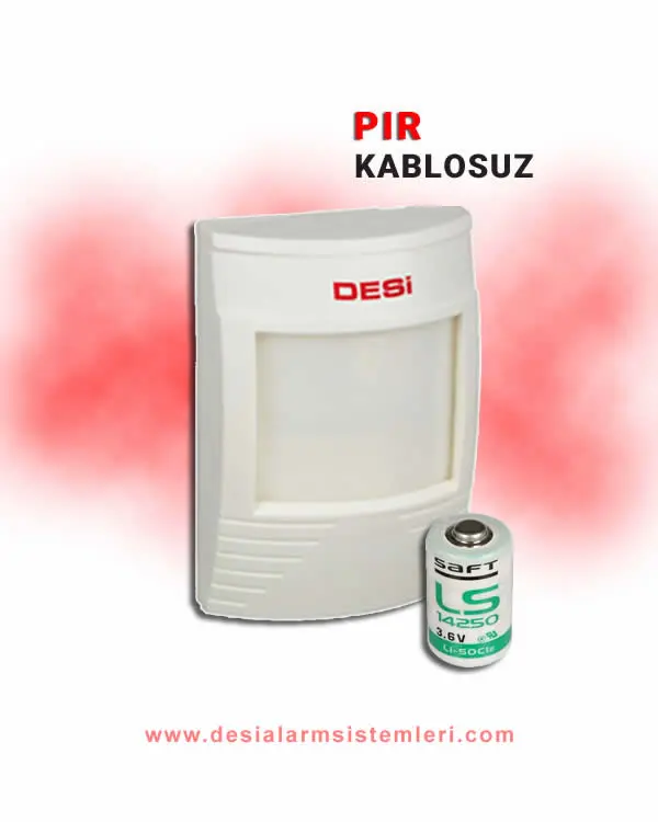 Desi RF Kablosuz PIR Dedektör