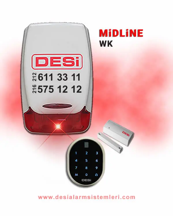 Desi Midline WK Alarm Sistemi