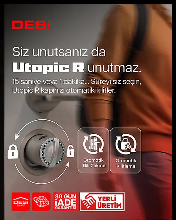 Desi Utopic R UBC 100 Akıllı Kilit Görsel 2