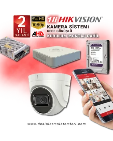 1li Kamera Seti Hikvision