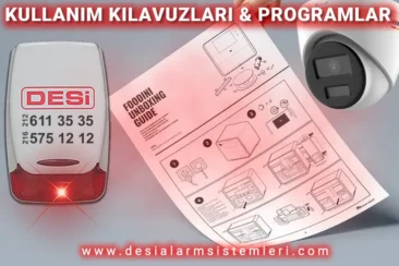 Alarm ve Kamera Kullanım Kılavuzları & Programlar